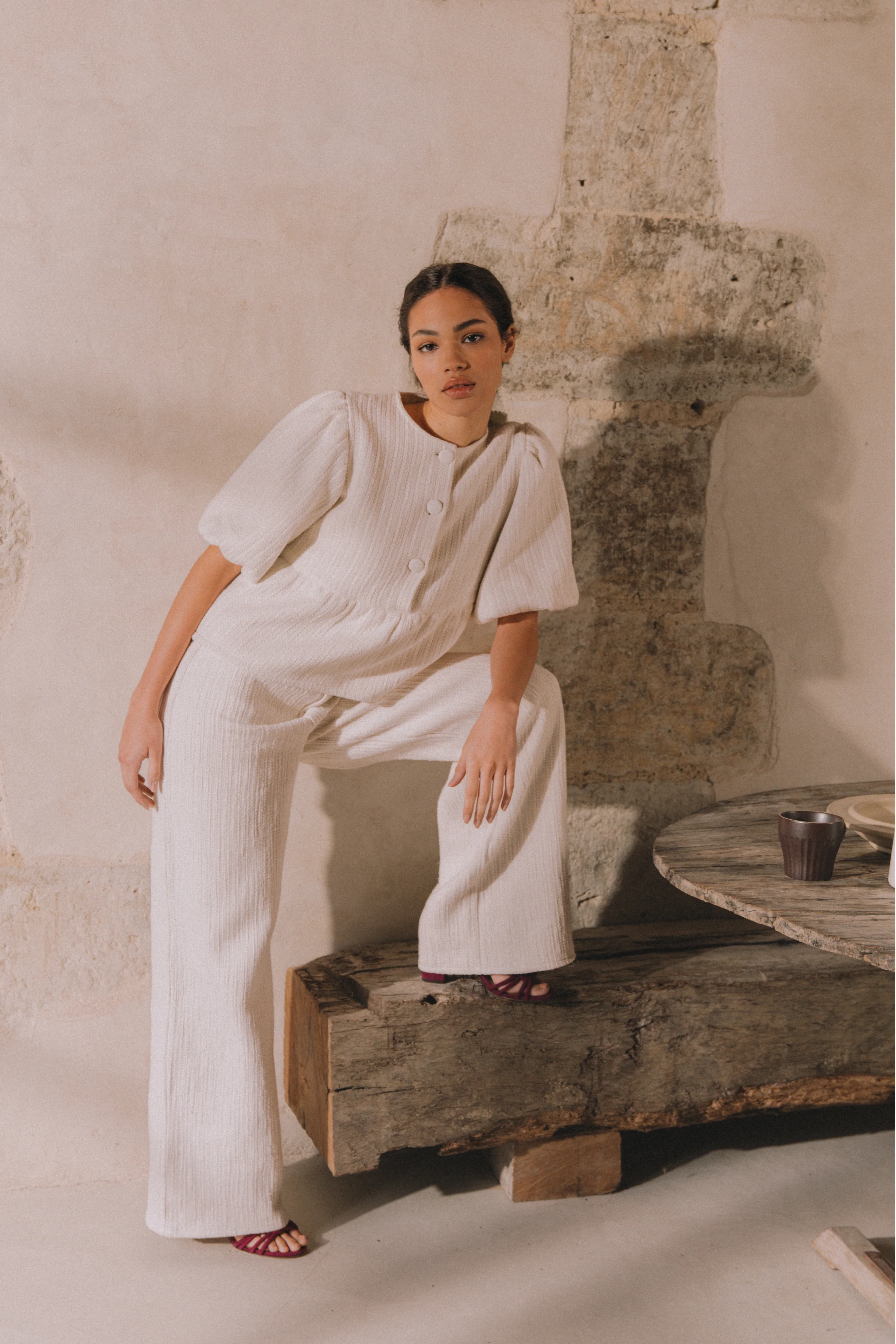 Pantalon Lucile Tweed - Image 3